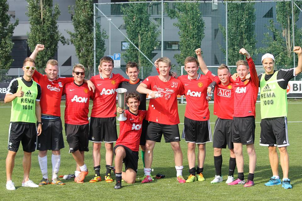 Sportsverein Ducks, vinnere av Kjernens supportercup 2014.