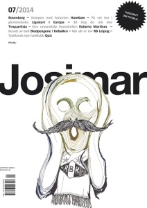 Forsiden av Josimar nr. 7/2014.