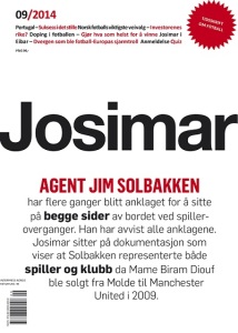 Forsiden av Josimar nr. 9/2014.